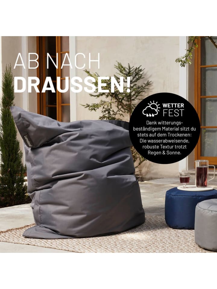 Lumaland LUMALAND Sitzsack Classic XXL (380 L) - In- & outdoor - Senfgelb günstig kaufen onesize