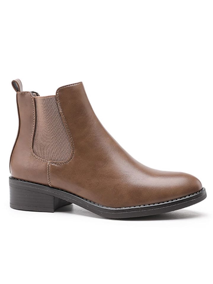 C'M Chelsea-Boots in Hellbraun günstig kaufen