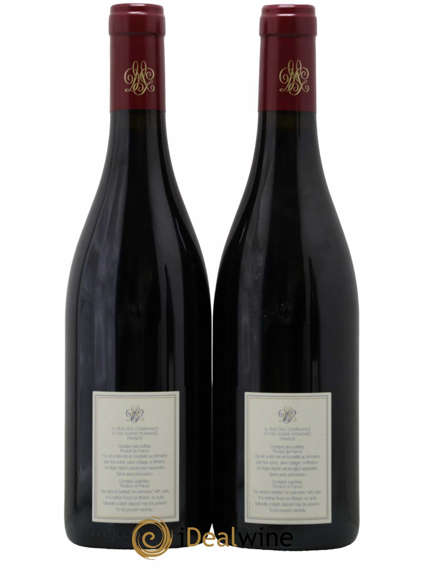 Nuits Saint-Georges 1er Cru Les Chaignots Mugneret-Gibourg (Domaine)  2019 - Lot de 2 Bouteilles