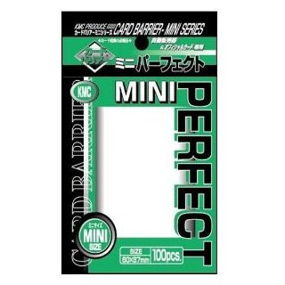 Schutzhüllen KMC Mini Perfect Size (transparent) 60x87mm