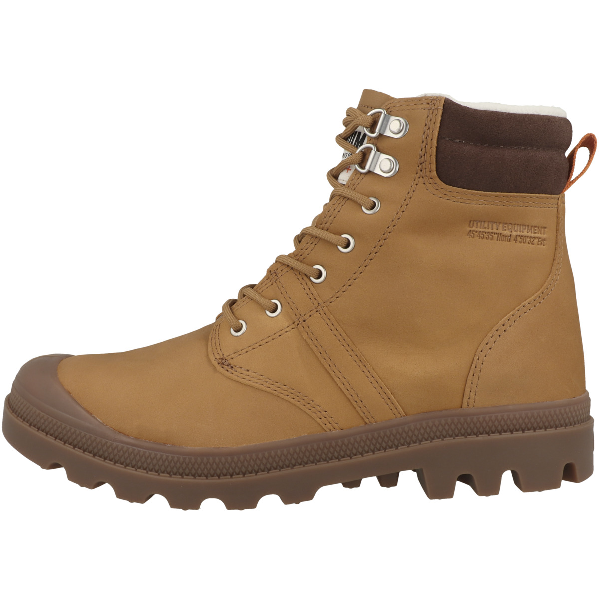 Palladium Pallabrousse SC Waterproof Schnürboots braun