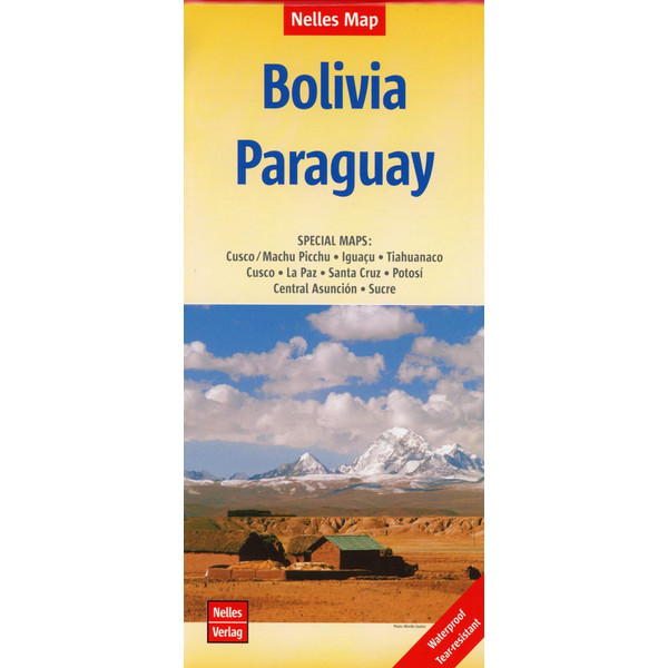 Nelles Map Bolivia - Paraguay 1 : 2 500 000 - Wanderkarte
