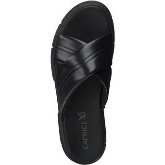 Caprice Pantolette in schwarz