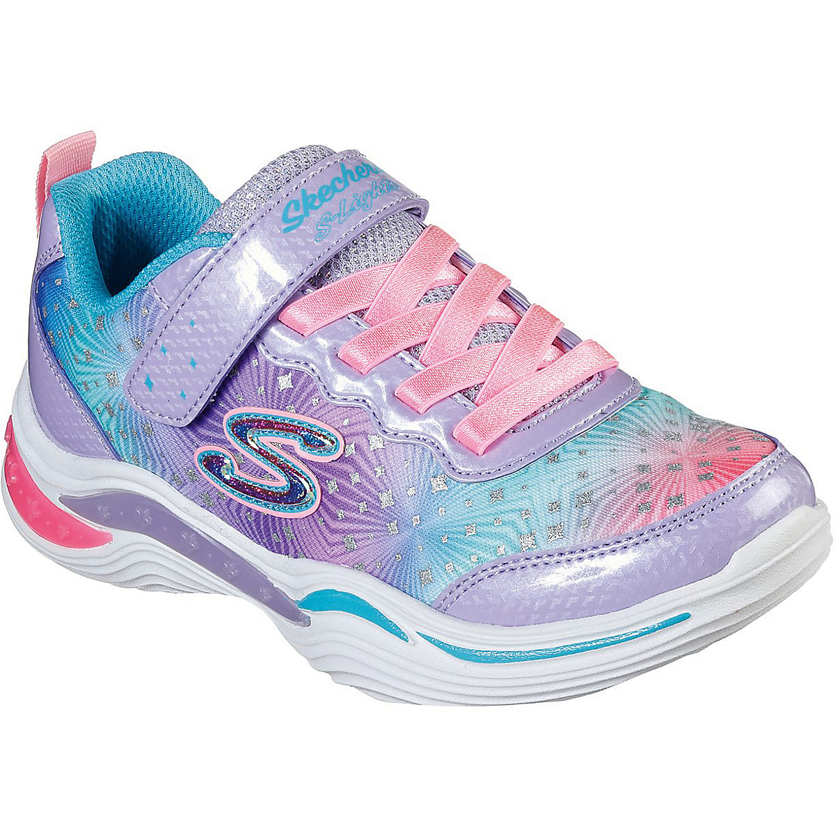 Sneakers Low Blinkies POWER PETALS PAINTED DAISY für Mädchen