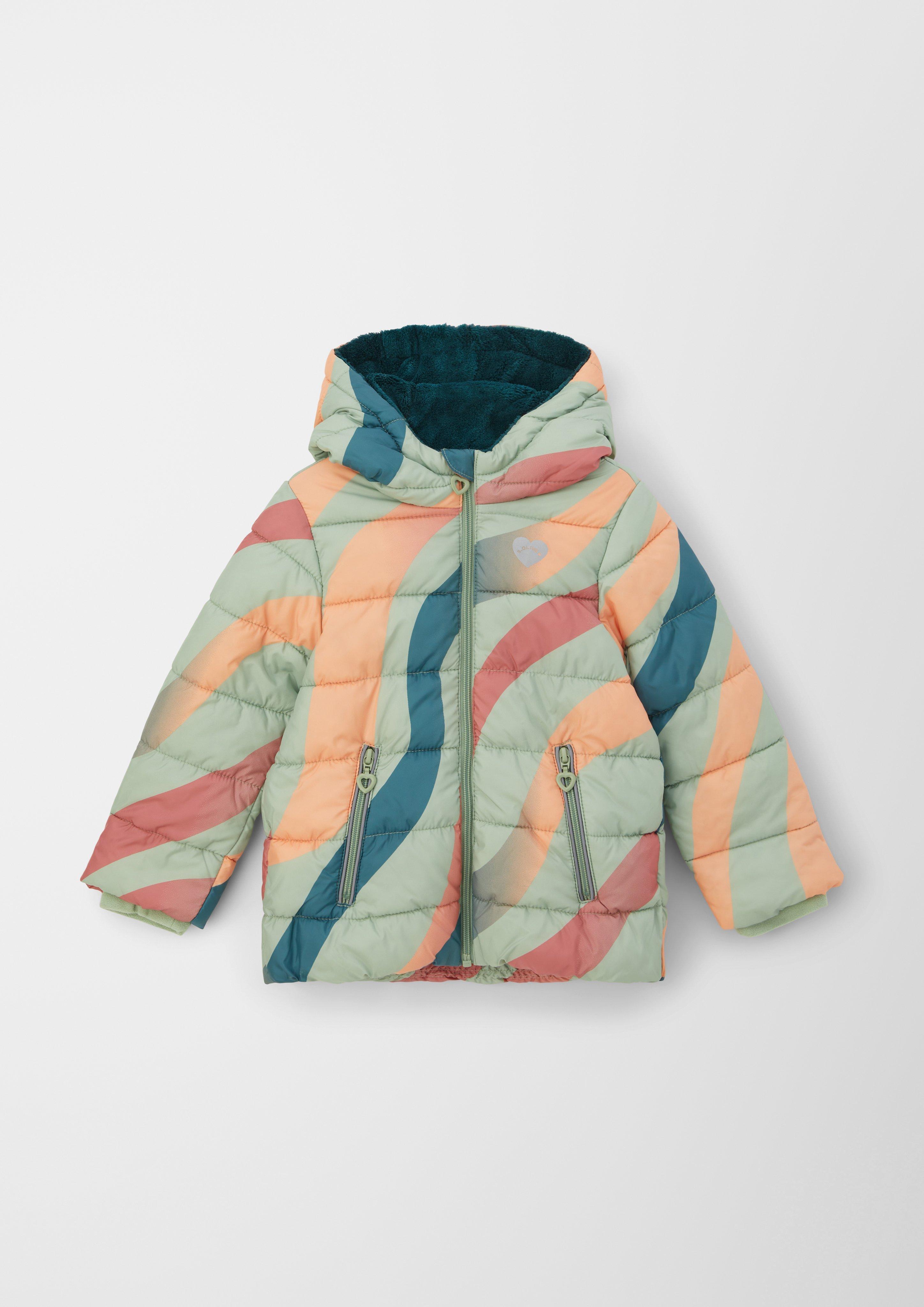Steppjacke mit Allovermuster  2116928-73B5