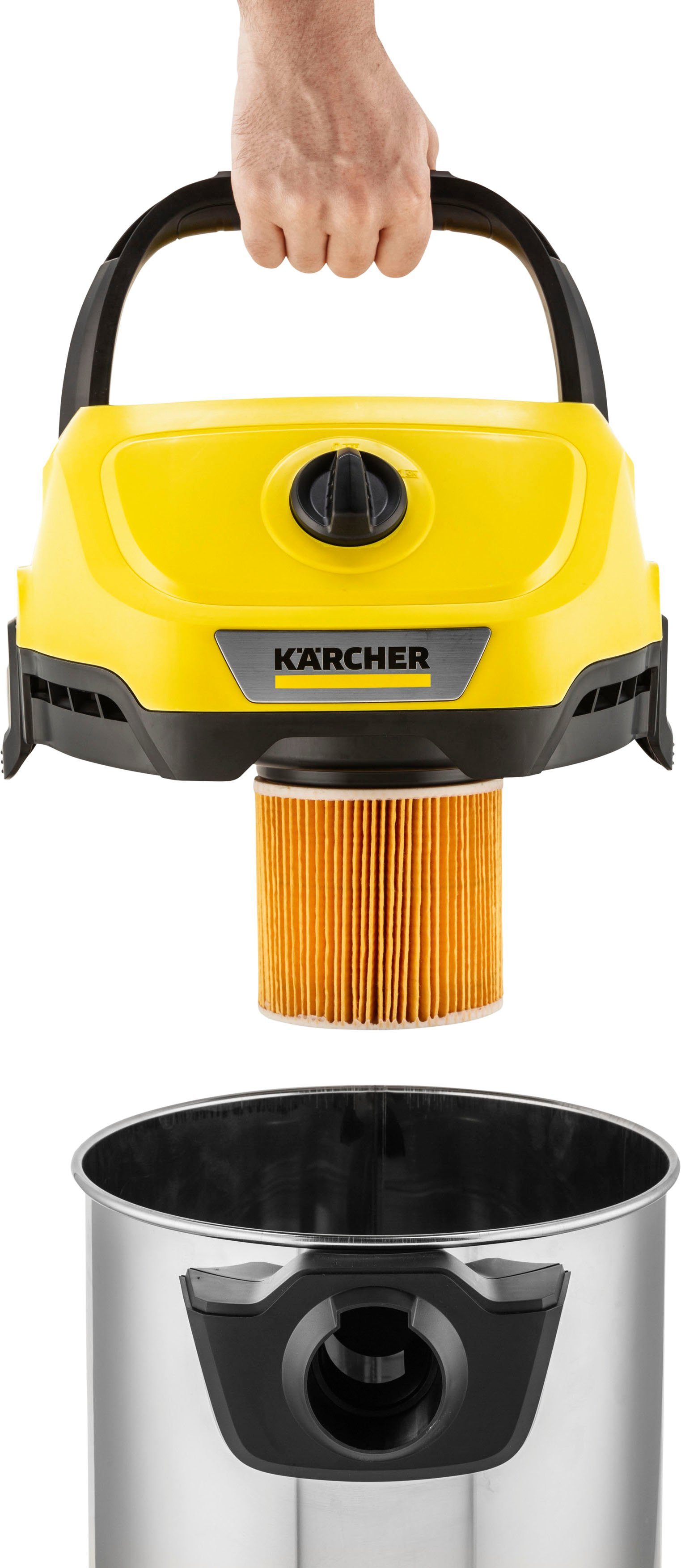 KÄRCHER Nass-Trocken-Sauger WD 3 S V-17/4/20, 1000 W, mit Beutel