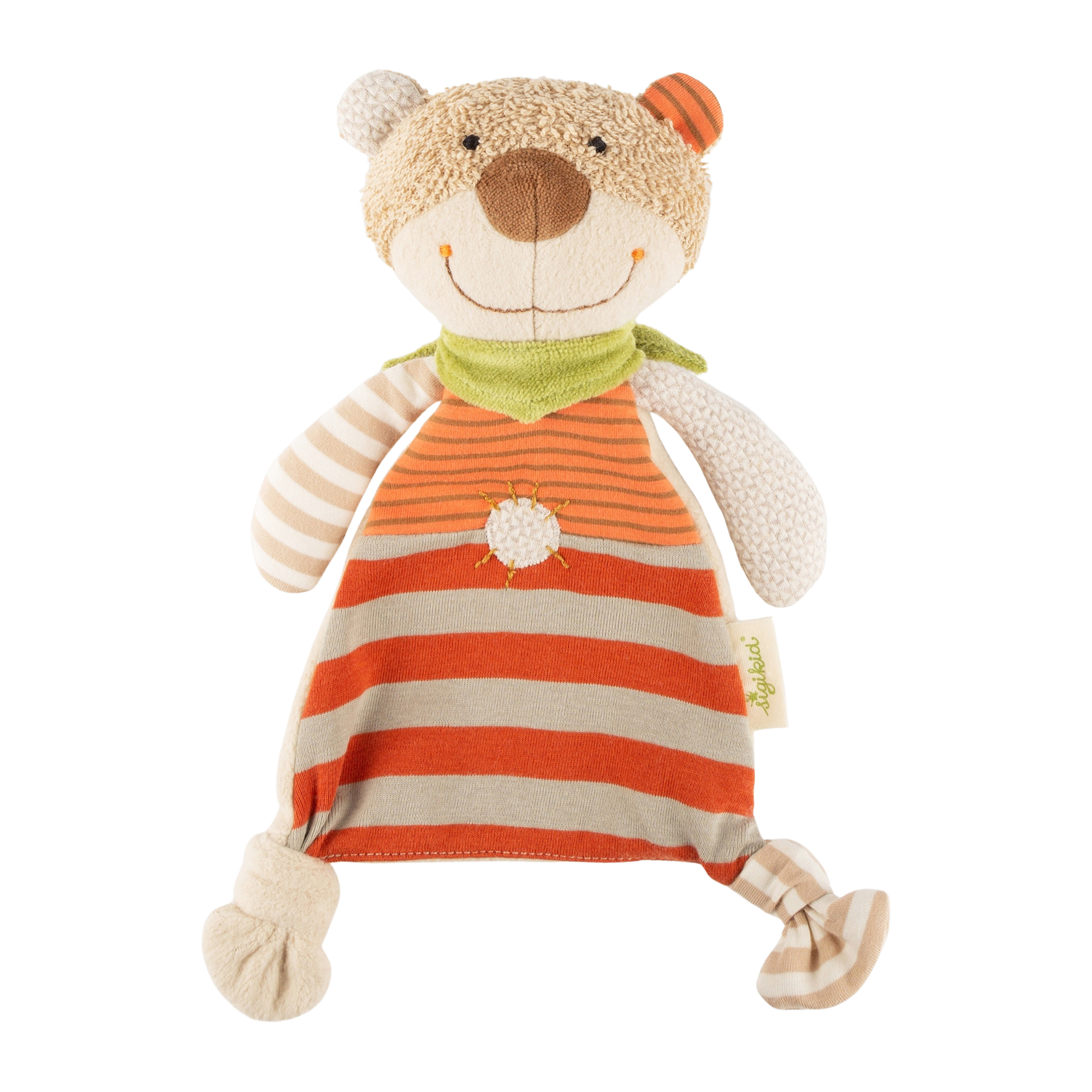 Schnuffeltuch Bär GREEN Organic Collection