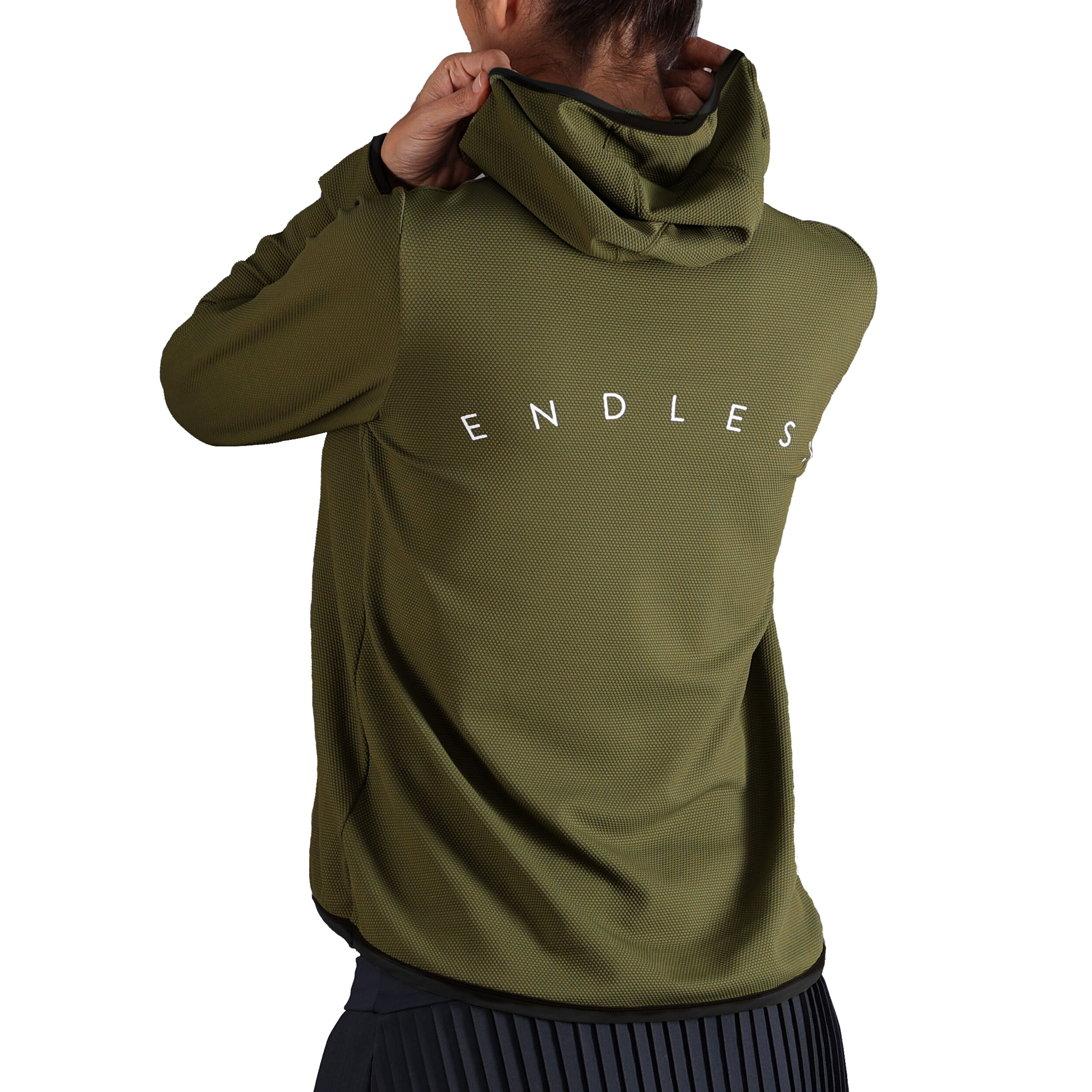 Breath Hoody Damen - Grün