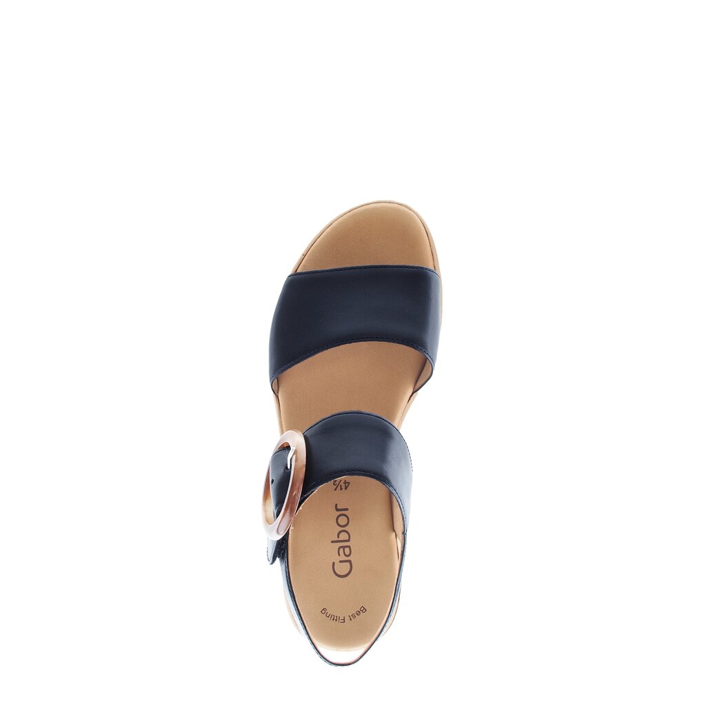 Gabor fashion Riemchensandale blau