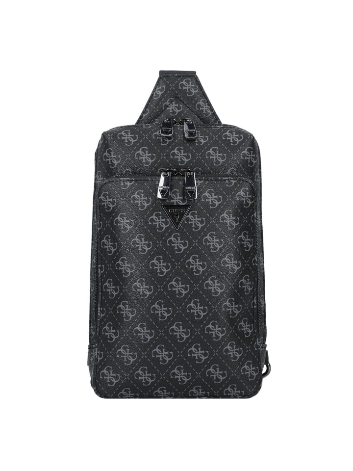 Guess Milano Umhängetasche 33 cm in dark black günstig kaufen onesize