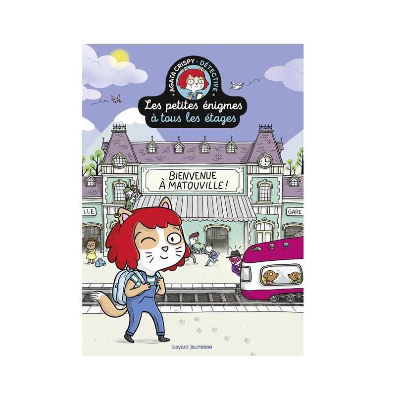 Livre Mes premières énigmes à tous les étages - T01 - Bienvenue à Matouville - Bayard Jeunesse
