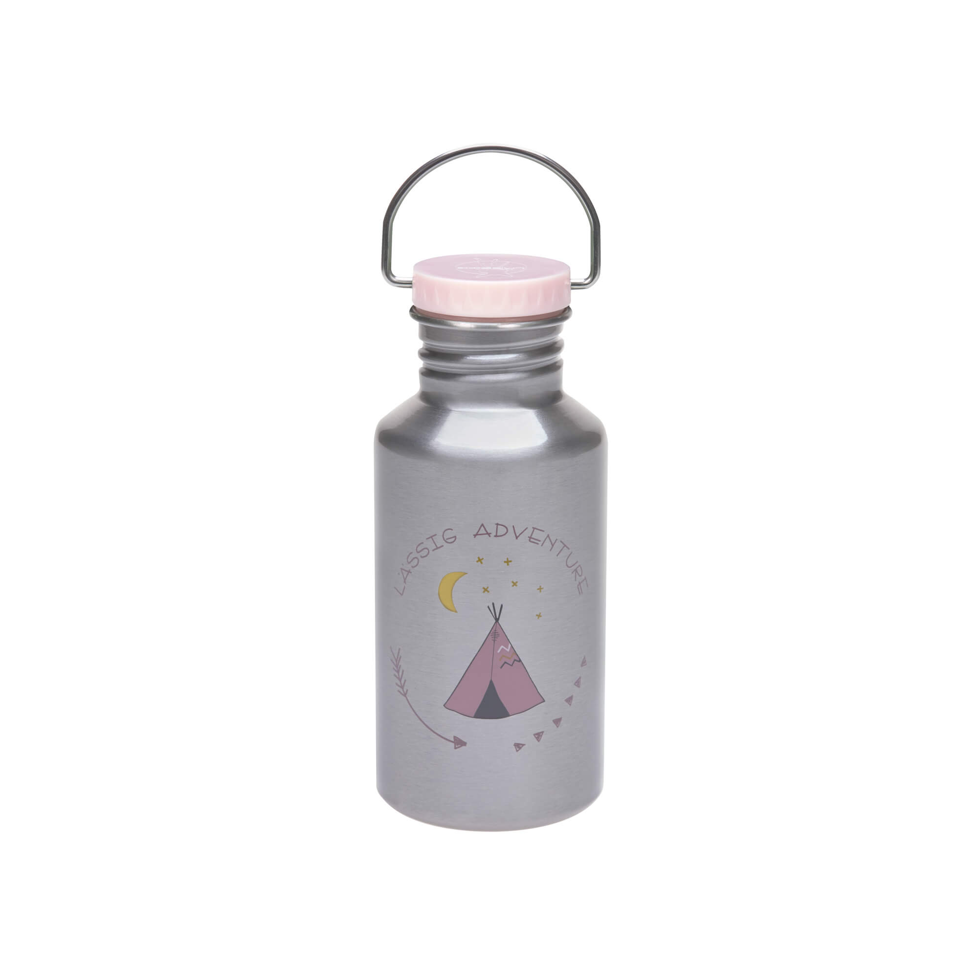 Kinder Trinkflasche Edelstahl - Bottle, Adventure Tipi