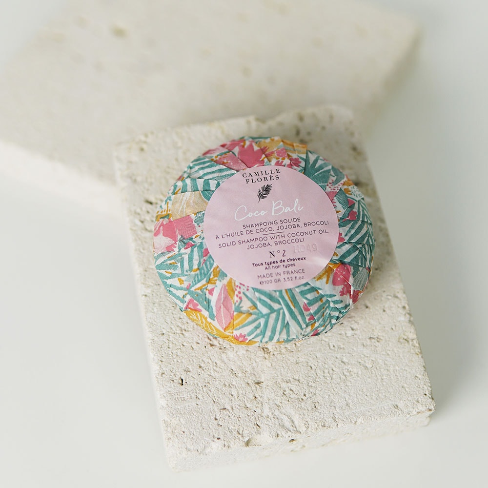 camille flores Coco Bali N°2 Shampoing solide