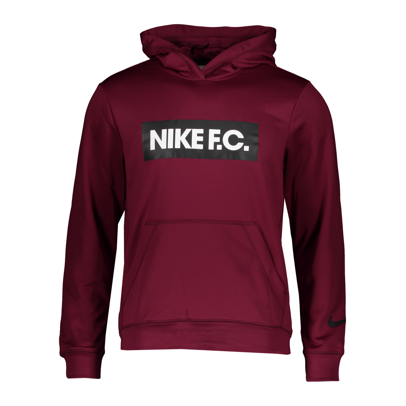 Nike F.C. Fleece Hoody Rot Weiss Schwarz F638