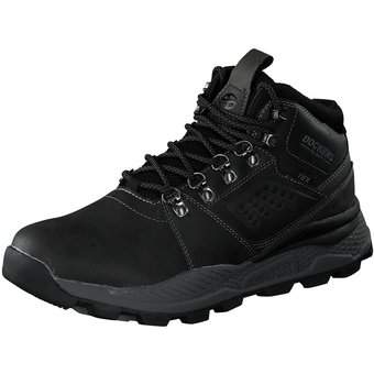 Dockers Schnür Boots in schwarz