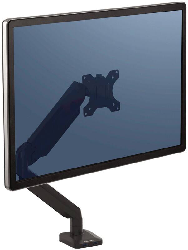 Fellowes Monitorarm Platinum Serie Single Höhenverstellbar 30 