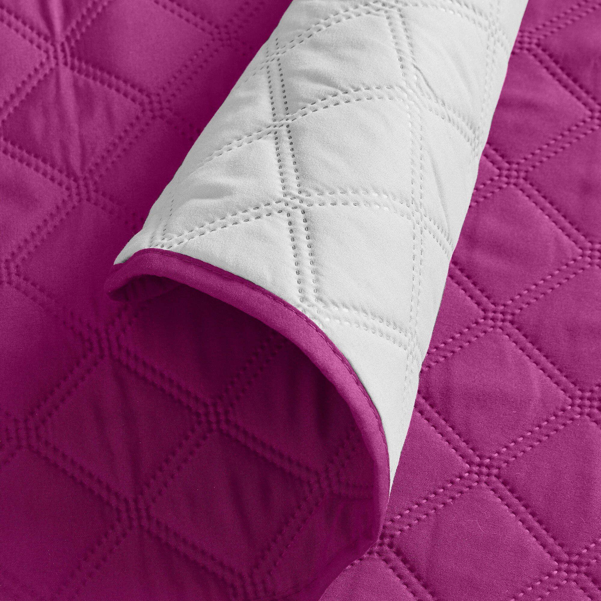 Protège-salon réversible microfibre matelassé