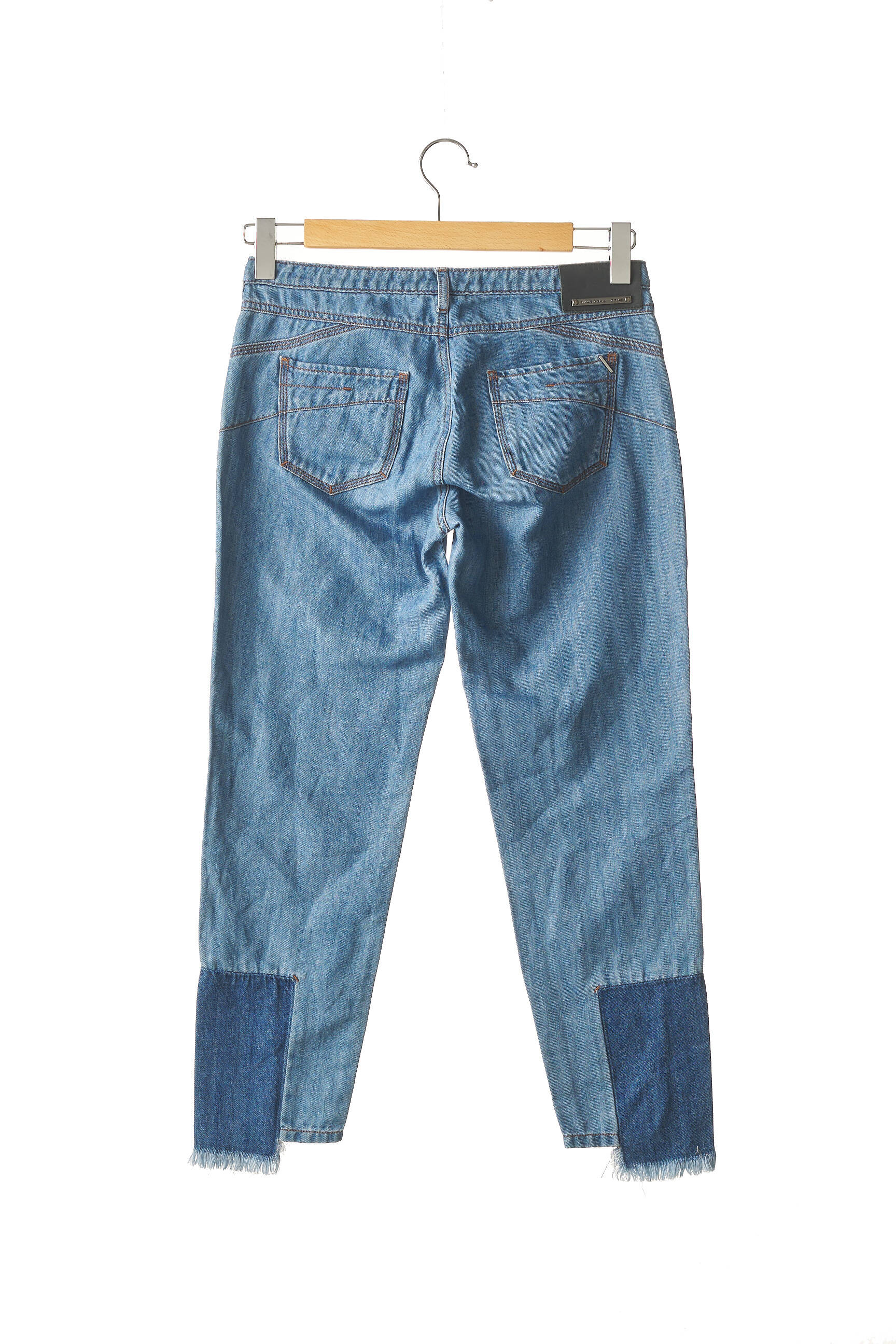 Sportmax Jeans Boyfriend Femme couleur bleu