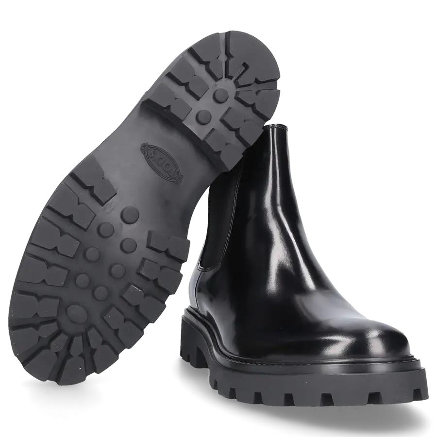 Tod's - Chelsea Boots M08J0 Veloursleder - schwarz