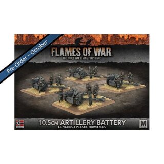10.5cm Artillery Battery (Plastic)