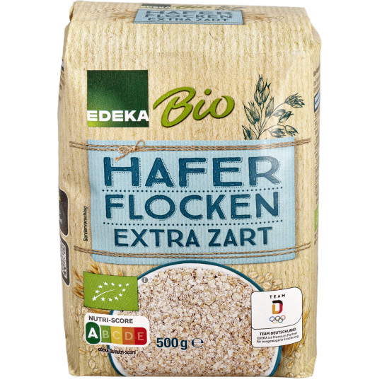 EDEKA Bio Haferflocken extra zart 500G