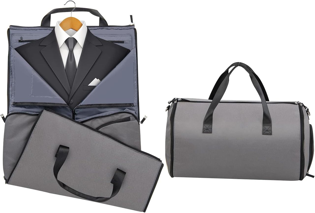 Costway 2-in-1 Handgepäcktasche & Kleiderhängetasche