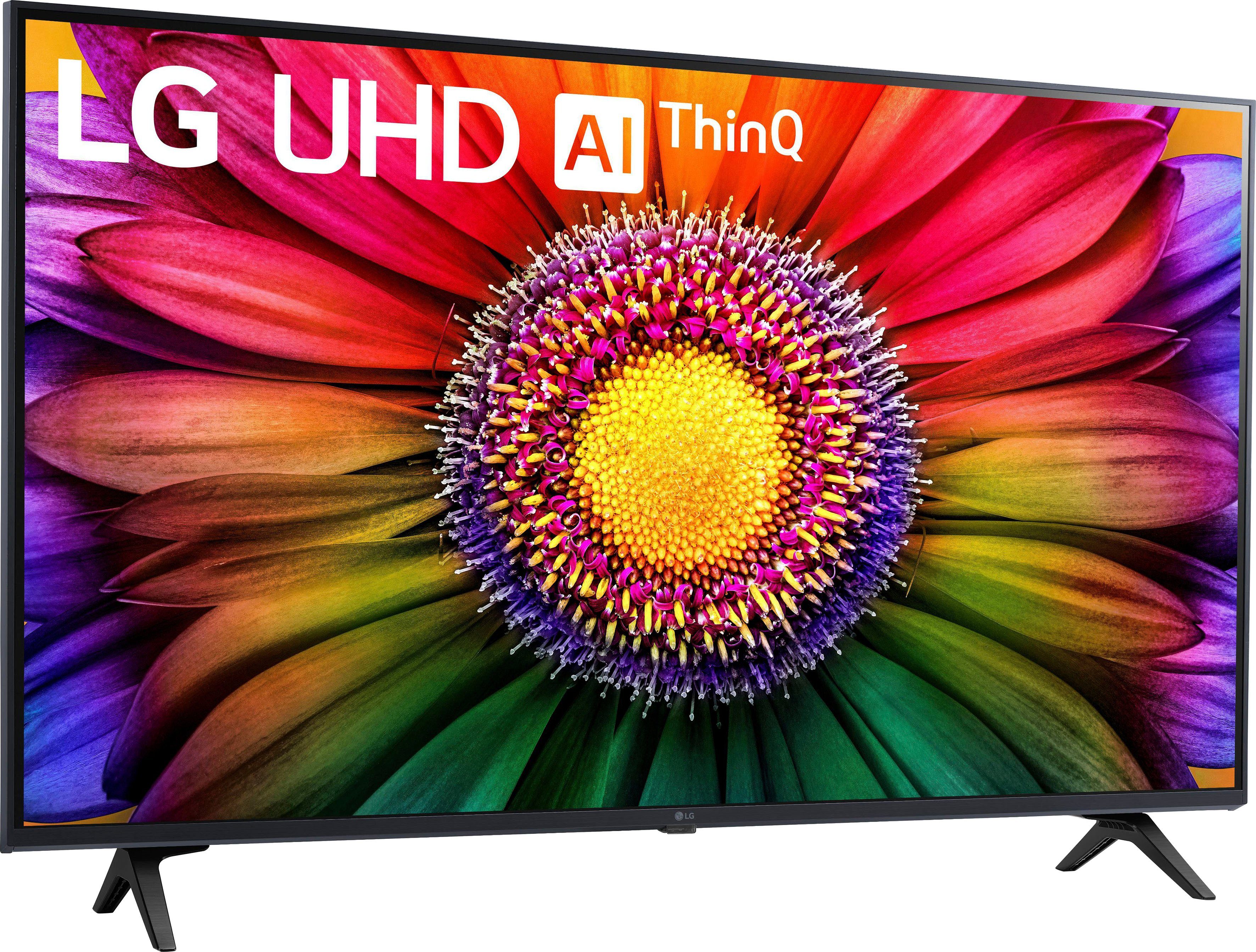 LG 43UR80006LJ LED-Fernseher (109 cm/43 Zoll, 4K Ultra HD, Smart-TV, UHD,α5 Gen6 4K AI-Prozessor,HDR10,AI Sound Pro,Filmmaker Mode)