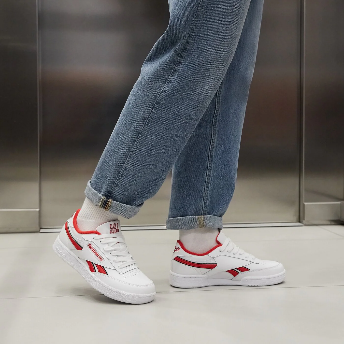 REEBOK CLUB C REVENGE Rot