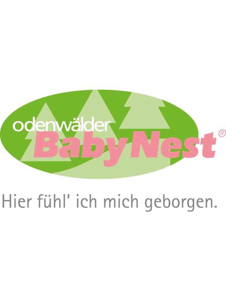 Kinderhaus Blaubär Odenwälder Sommer Schlafsack Anni light white leaves TOP in Mustard günstig kaufen