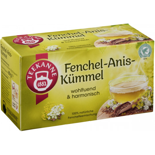 Teekanne Fenchel Anis-Kümmel 20ST 60G
