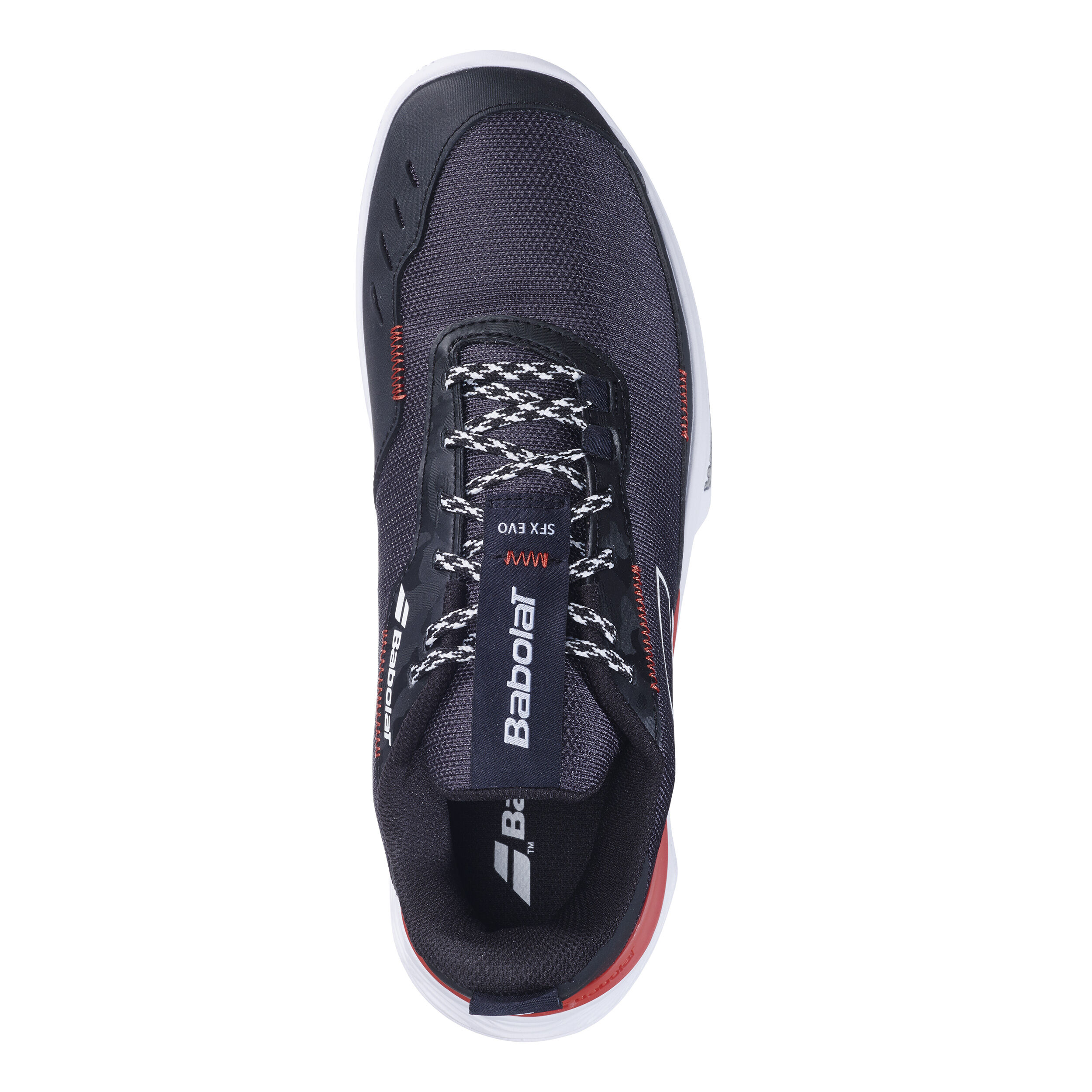 SFX Evo Sandplatzschuh Herren - Schwarz, Koralle