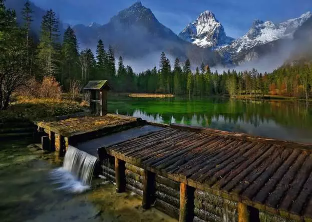 Puzzle 1000 Teile - Schiederweiher bei Hinterstoder