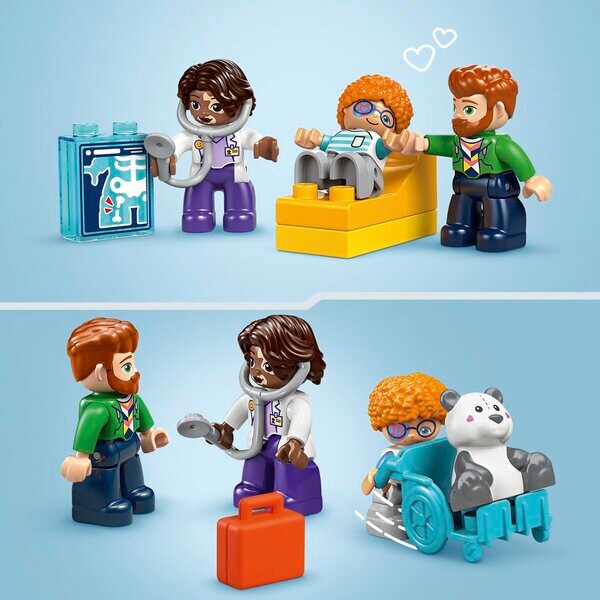 LEGO DUPLO 10449 Ensimmäinen päivä lääkärissä