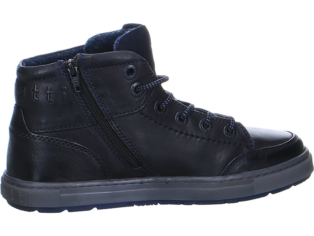 BUGATTI Schnür-Stiefeletten blau Huberto