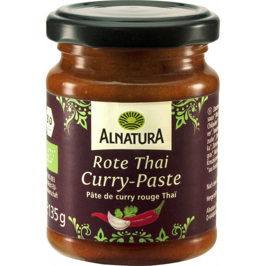 Alnatura Bio Rote Thai Curry-Paste 135G