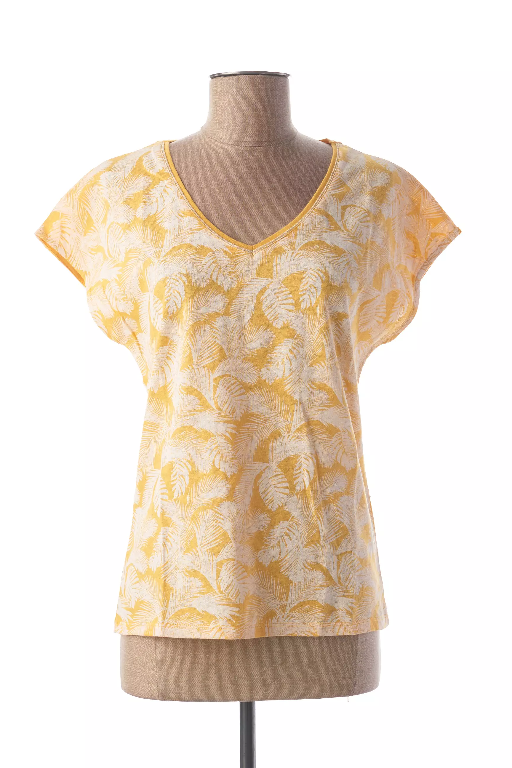Katmai Tshirts Femme couleur jaune