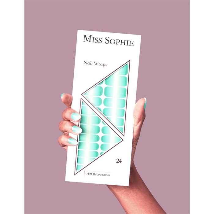 Mint Babyboomer Nail Wrap