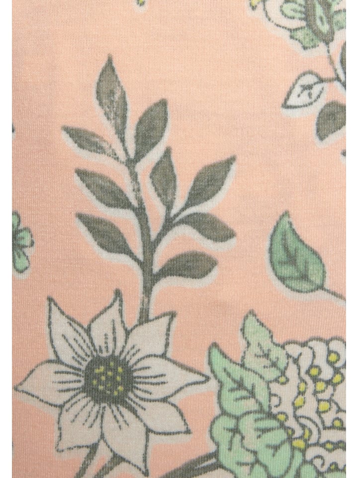 LASCANA Schlafhose in rosa-schilfgrün günstig kaufen