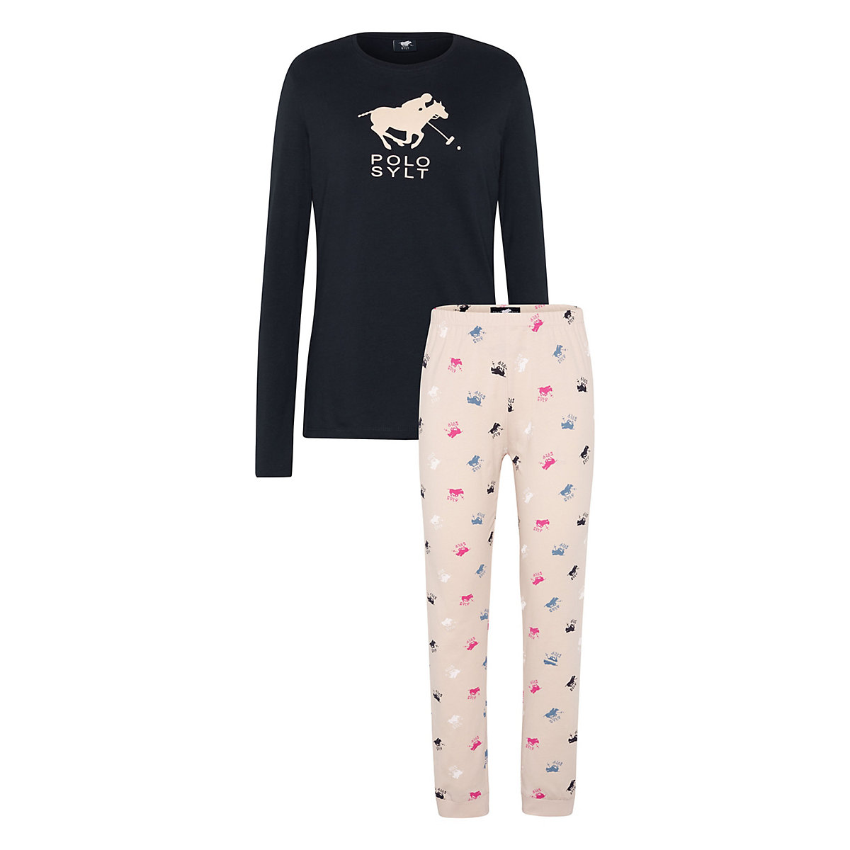 Pyjama im Label-Design Schlafanzüge für Mädchen