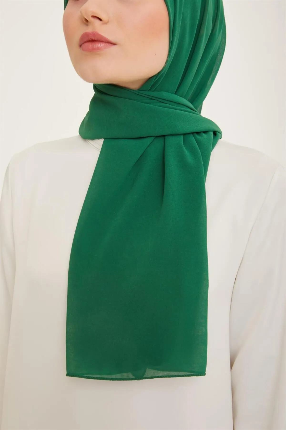 Armine  Trend Crinkle-Chiffon-Schal – Atskrn-36 – Leuchtendes Grün