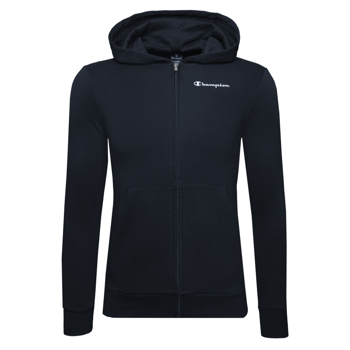 Champion Hooded Full Zip Sweatjacke dunkelblau