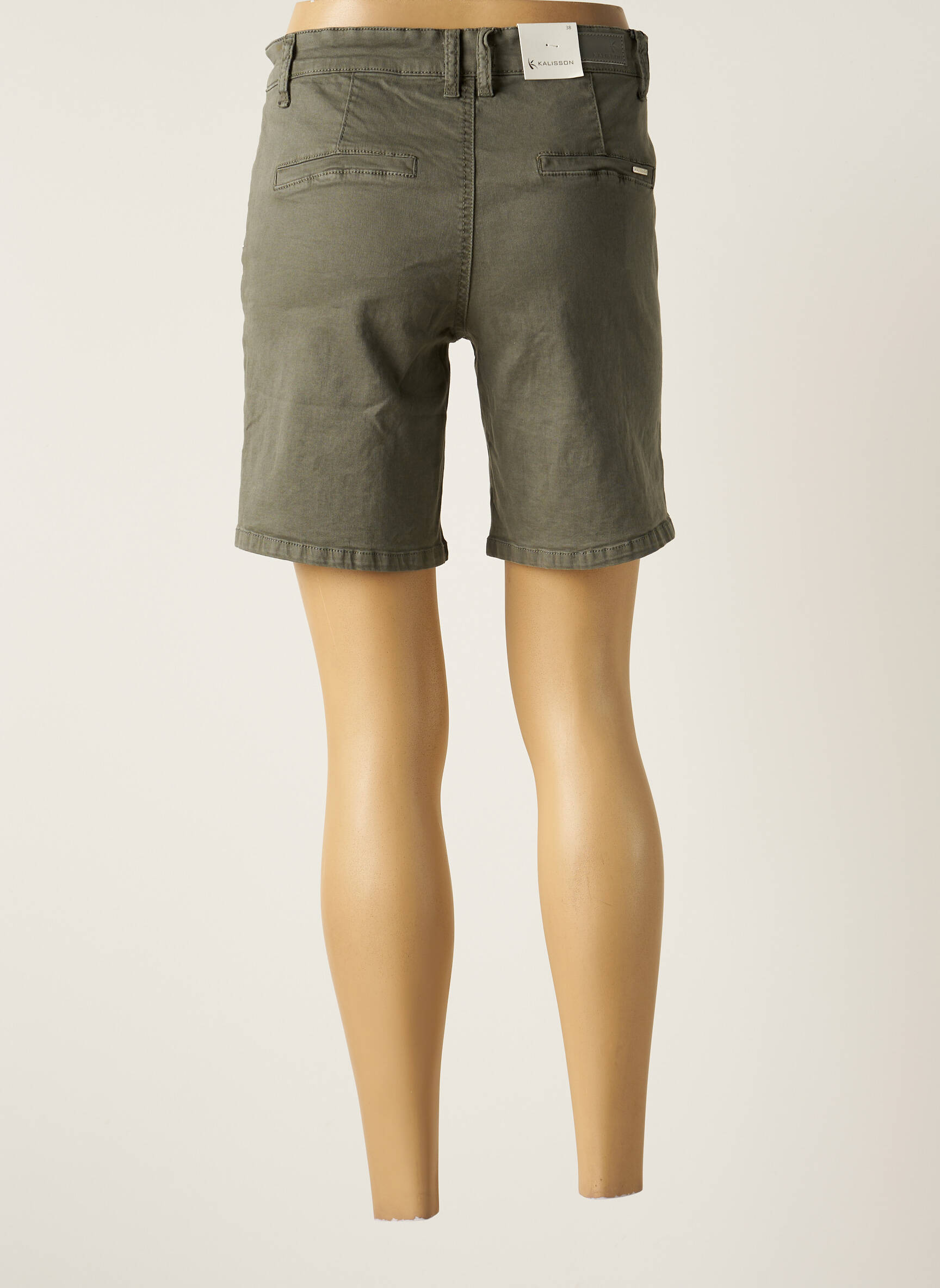 Kalisson Bermudas Femme couleur vert