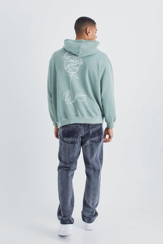Oversize Hoodie mit Print