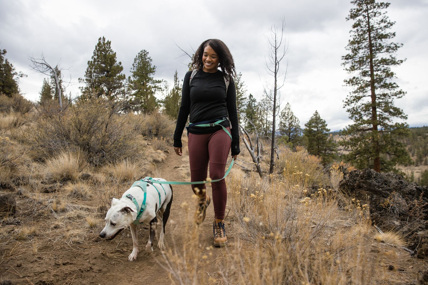 Ruffwear Hundeleinen Ruffwear Flagline™ Leine grün