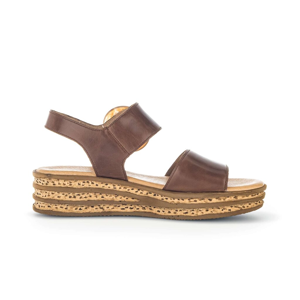 Gabor fashion Plateau Sandale braun