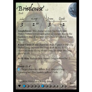 Moonstone - Bristlenose the Troll (EN)