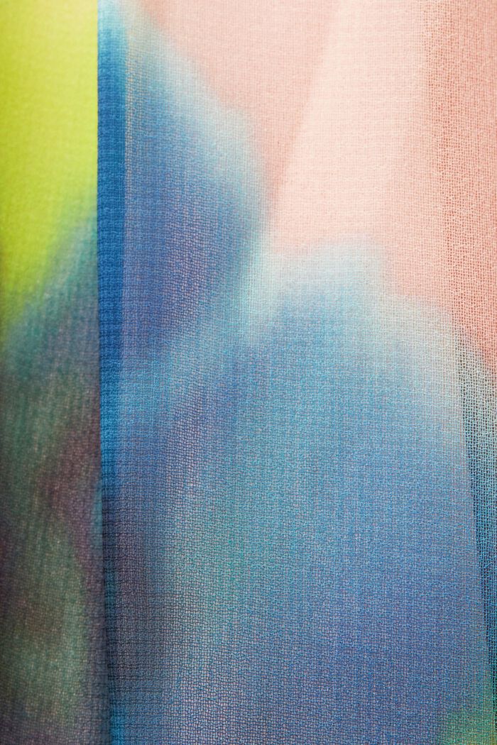 Chiffonbluse mit Blumenprint