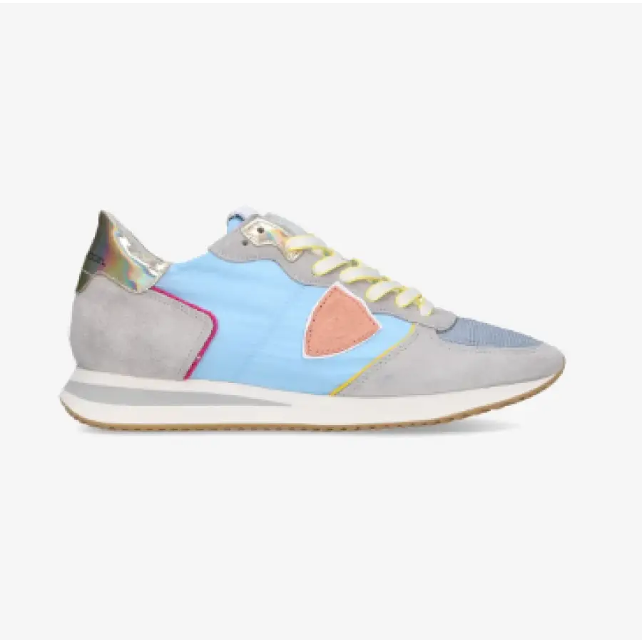 Philippe Model - Sneaker low TZLD Veloursleder - blau