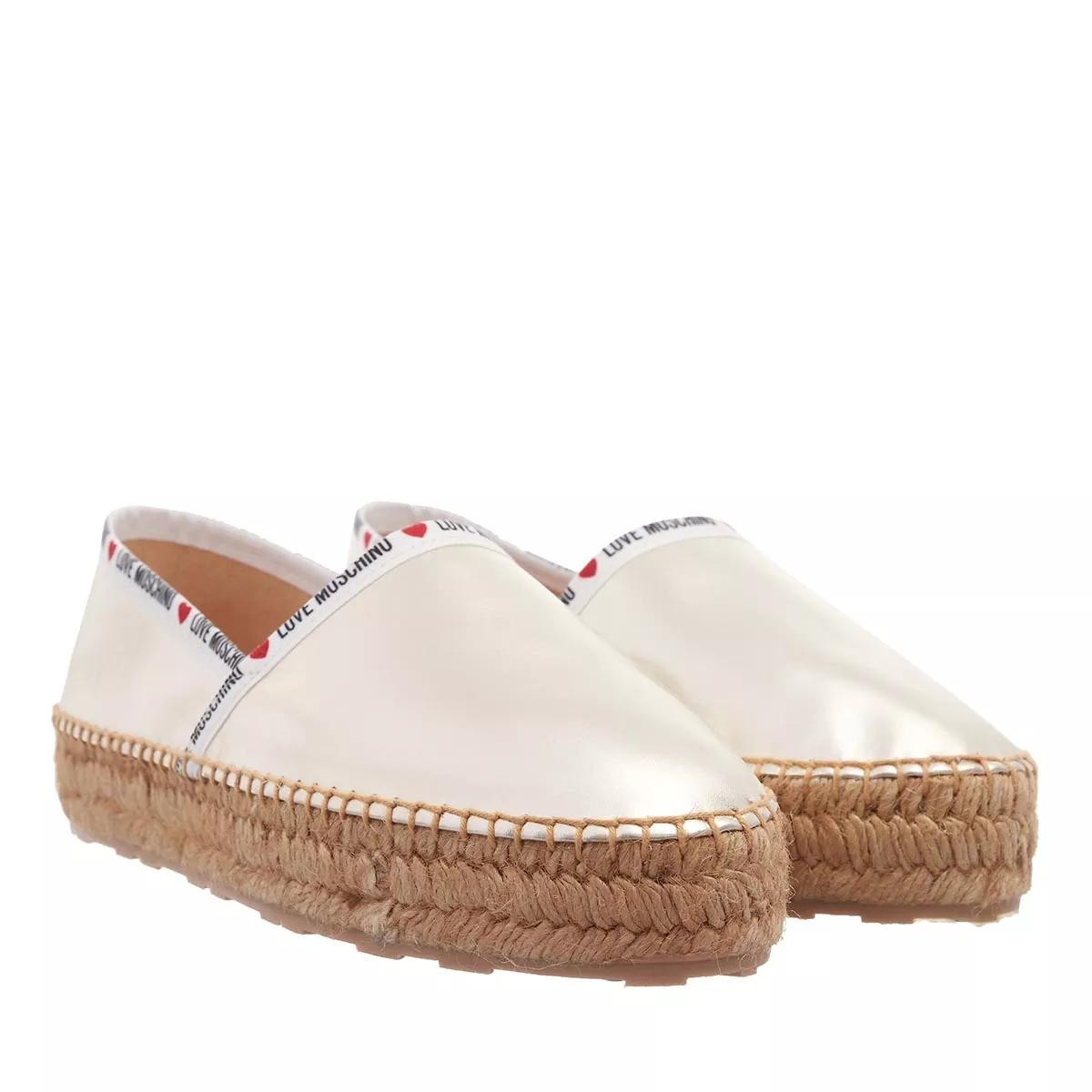 MOSCHINO Komfort Slipper silber