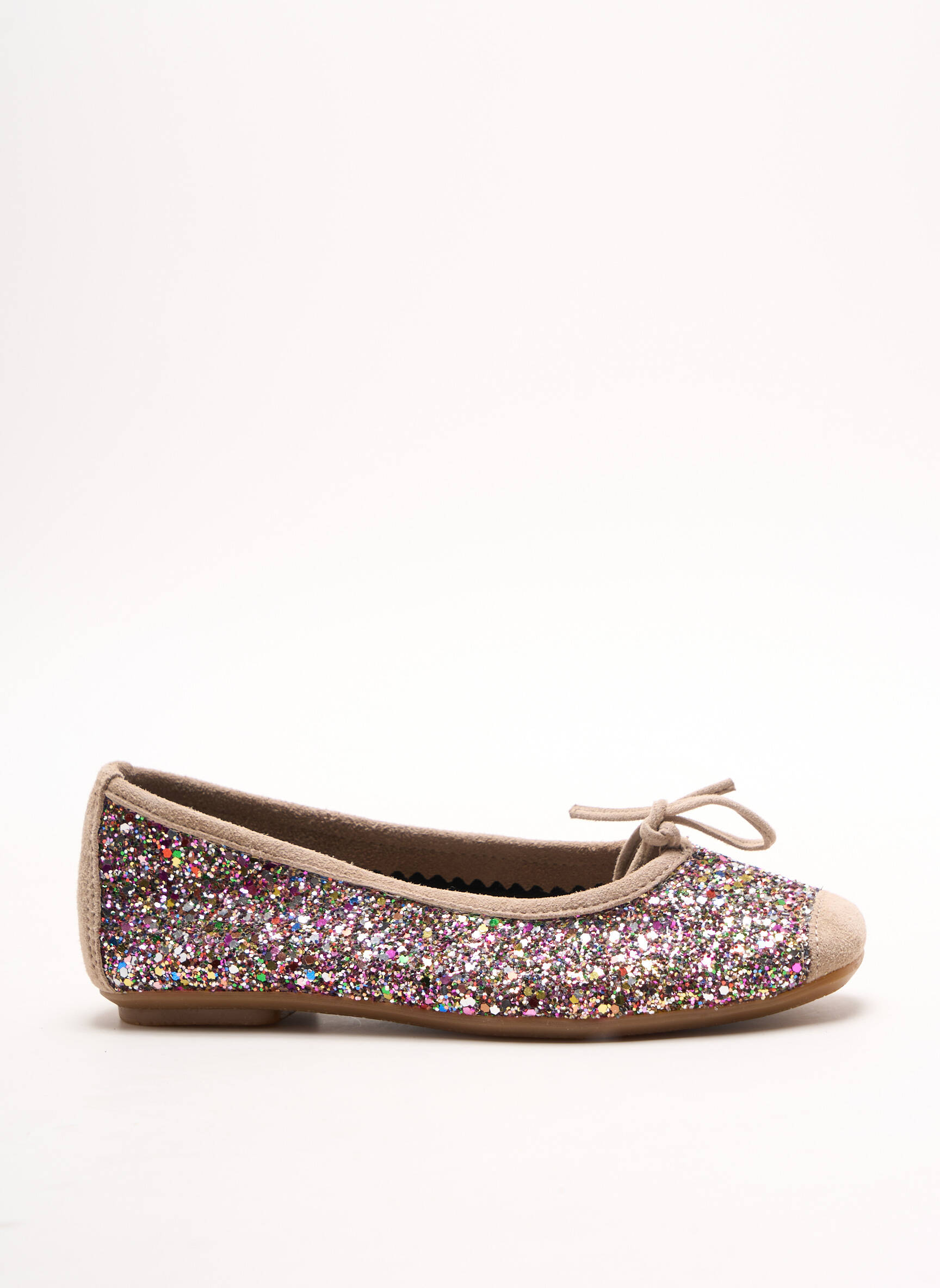 Reqins Ballerines Fille couleur beige